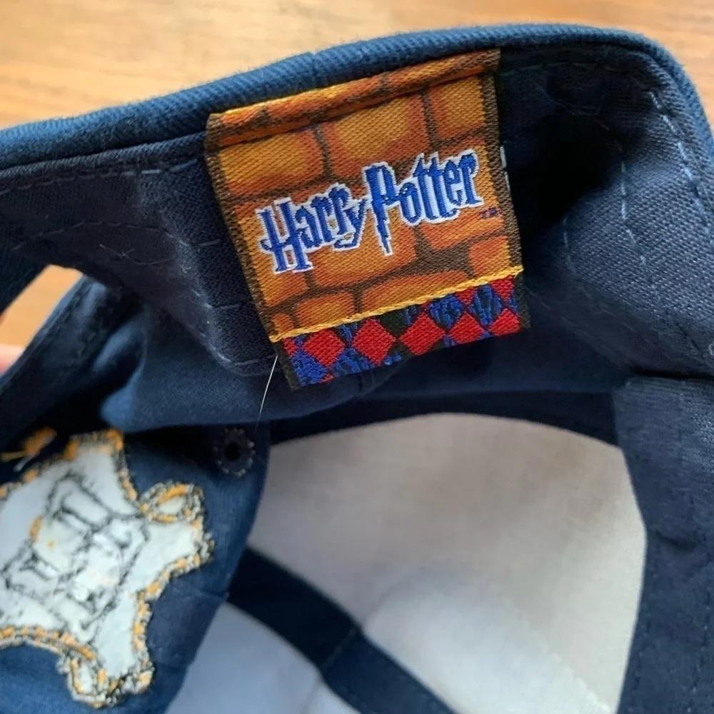 Vintage Blue Harry Potter Hogwarts Hat (2000)